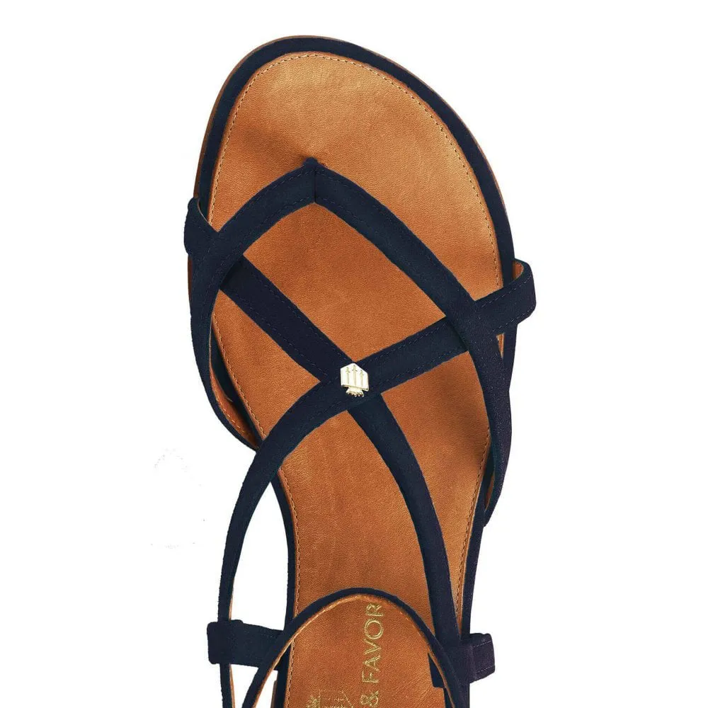 Fairfax & Favor Ladies Brancaster Suede Sandals