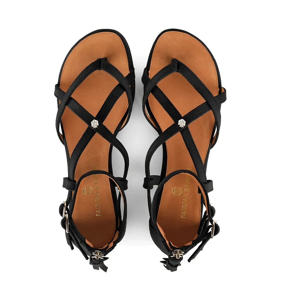Fairfax & Favor Ladies Brancaster Suede Sandals