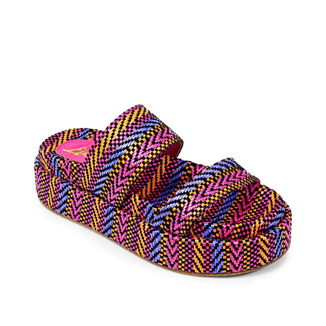 JUDD-1 Fuchsia Multicolor  Raffia