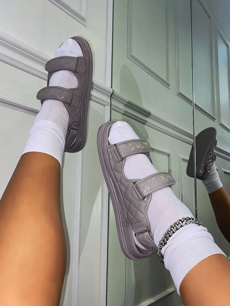Toleet PU Double Velcro Sandals