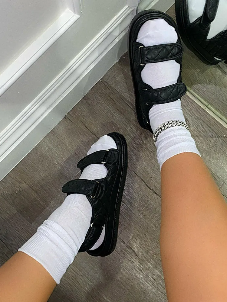 Toleet PU Double Velcro Sandals