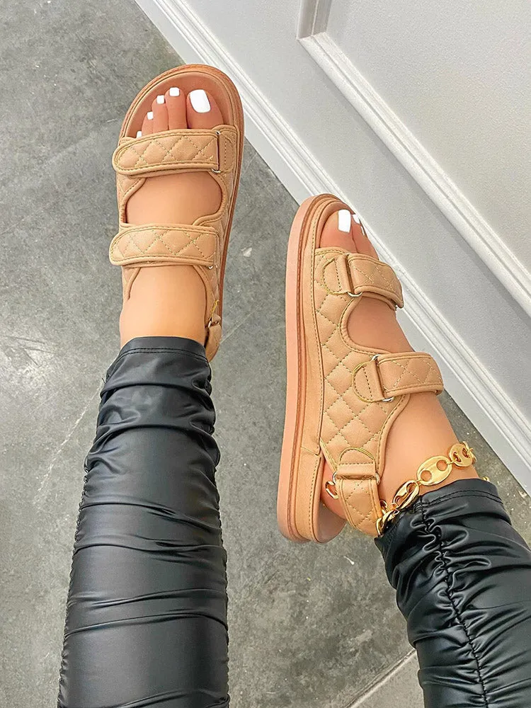 Toleet PU Double Velcro Sandals