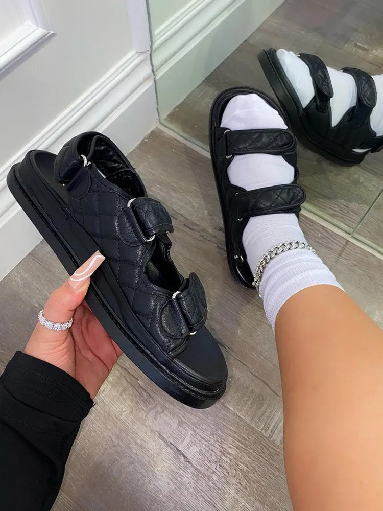 Toleet PU Double Velcro Sandals