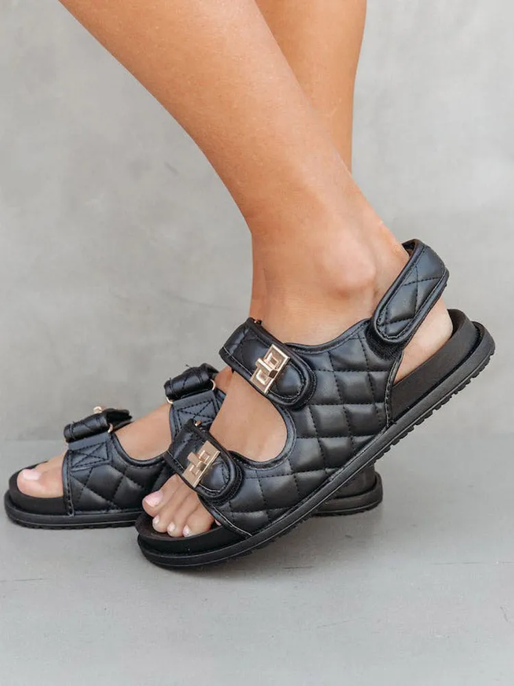 Toleet PU Double Velcro Sandals