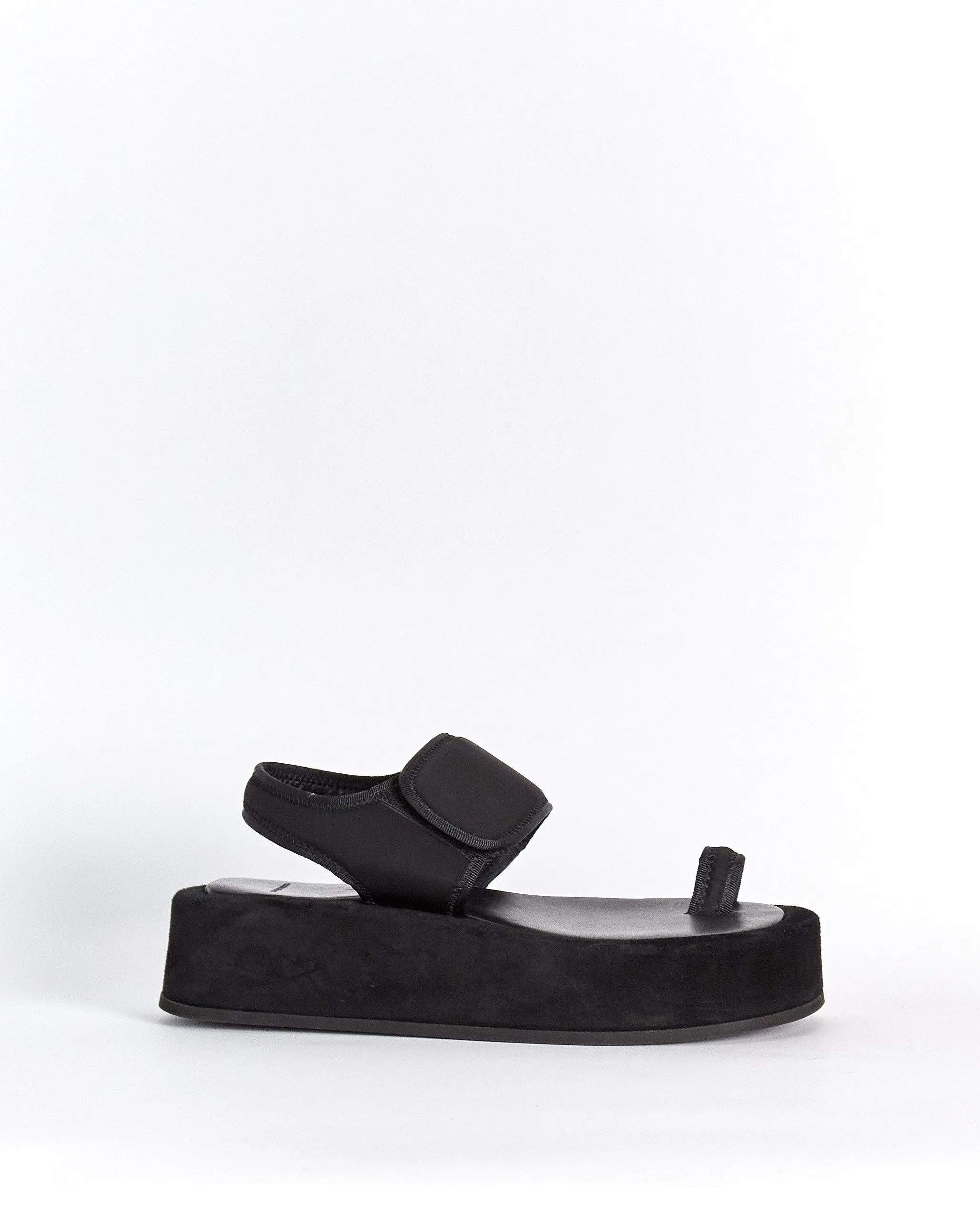Wardrobe.nyc platform sandals, black, 40