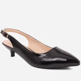 Women"AMBER" Glimmering Pointed Toe Ankle Strap Sandals