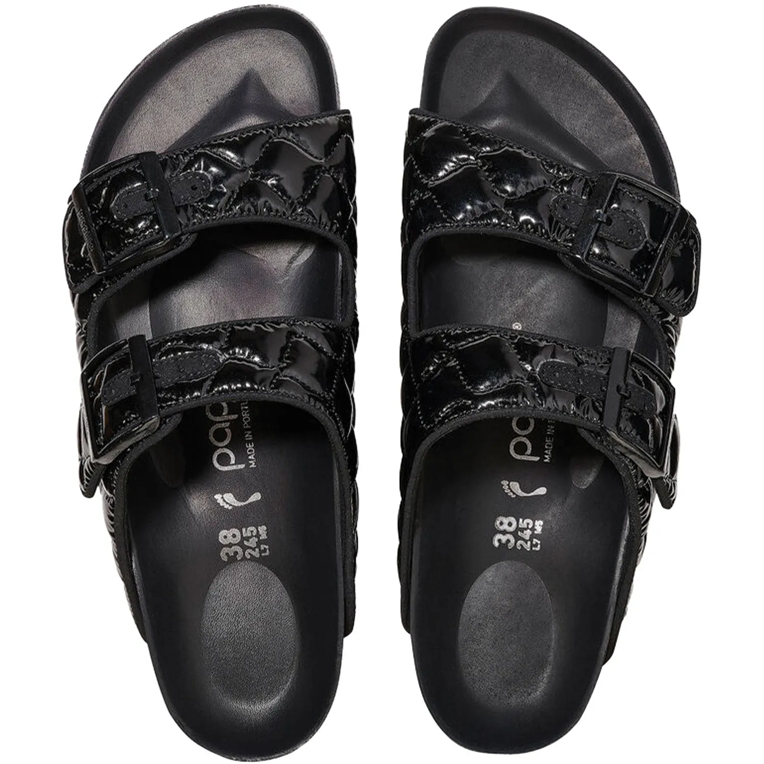 Women's Birkenstock Arizona Platform Padded Black